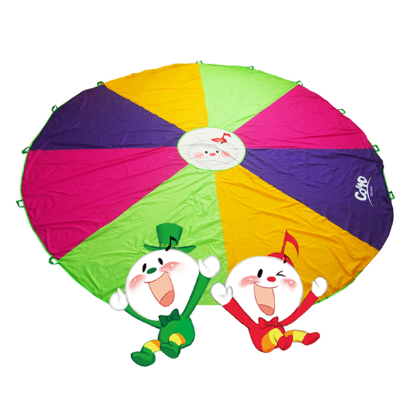낙하산놀이/낙하산/파라수트/파라슈트/유아체육/무지개연