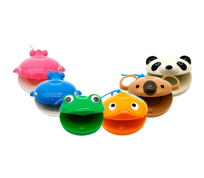 제논 동물 캐스터네츠(랜덤발송)